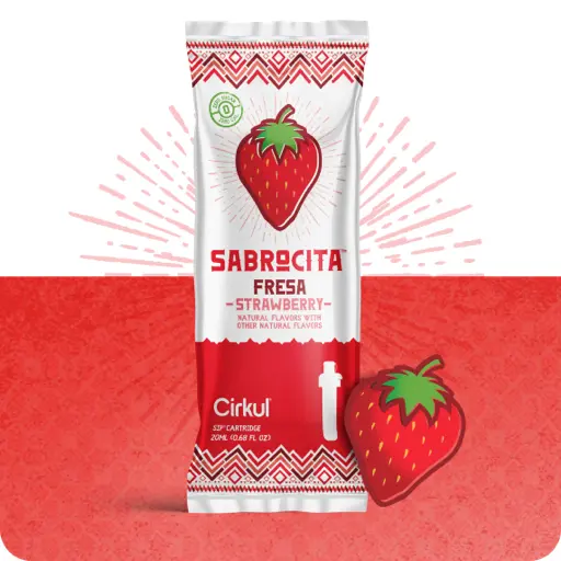 Sabrocita Strawberry Vape Cartridge 1