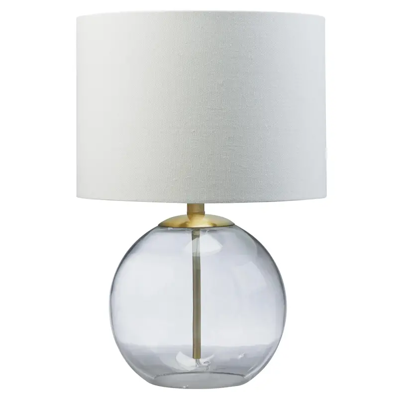 Samder Crystal-Base Glass Table Lamp By Signature Design By Ashley 1