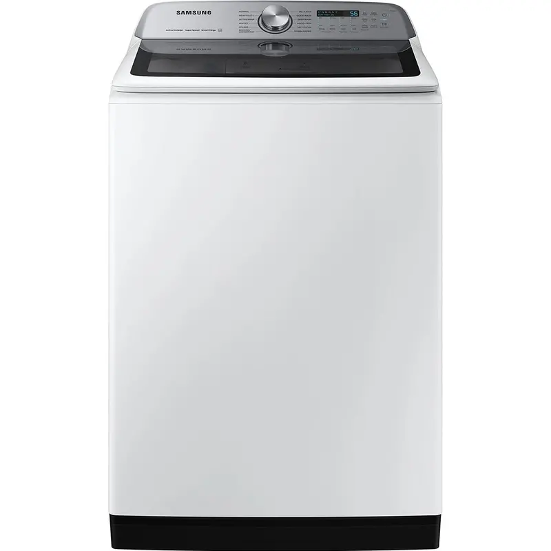 Samsung Wa52Dg5500Aw/Us – 6.0 Cu. Ft. Top-Load Washer With Superspeed Cycle, 5500 Series 1