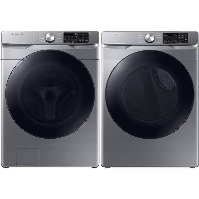 Samsung Wf45B6300Ap/Us Front-Load Washer & Dve45B6305P/Ac Dryer Combo 1