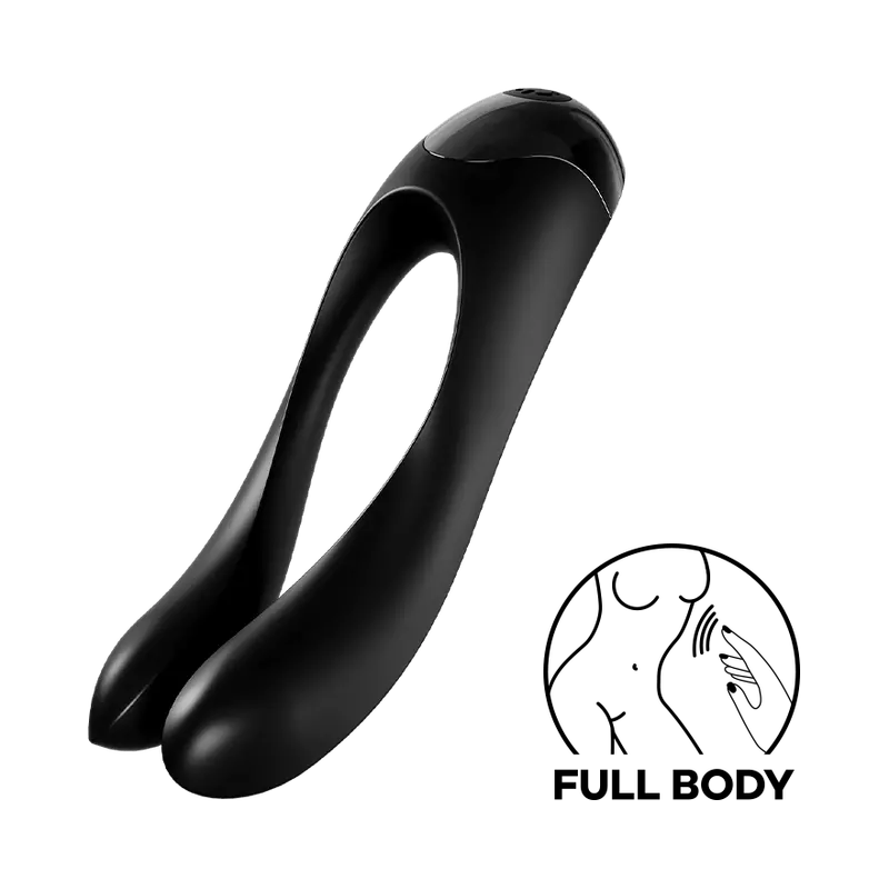 Satisfyer Candy Cane Full-Body Wearable Vibrator – Festive Design 1