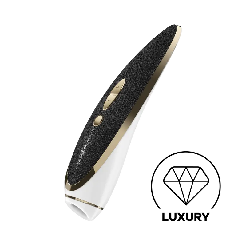 Satisfyer Luxury Haute Couture Air Stimulator – Sleek Black Clitoral Air Pulse Device 1