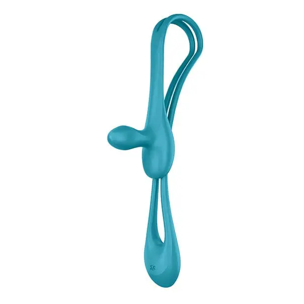 Satisfyer Plug And Play 1 Multi-Vibrator – Flexible Turquoise Dual-Action Vibrator 1