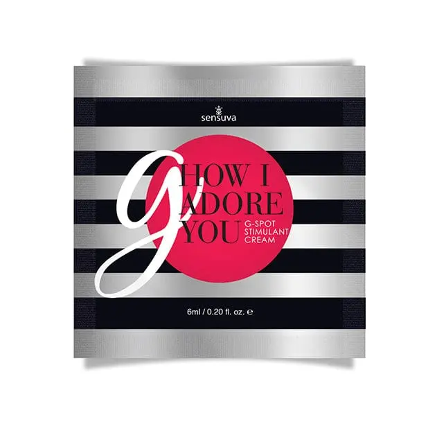 Sensuva G How I Adore You – G-Spot Arousal Cream & Stimulant Gel 1