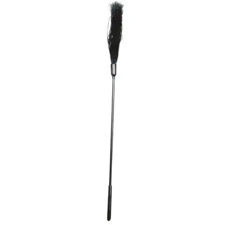 Sex & Mischief Rubber Tickler – Textured Sensation Toy (Black) 1