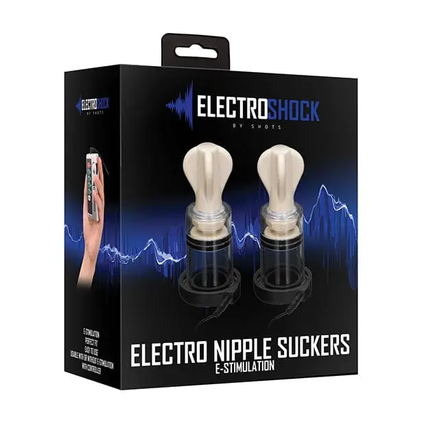 Shots Electroshock Nipple Stimulator Suckers – Clear Conductive Gel Pads 1