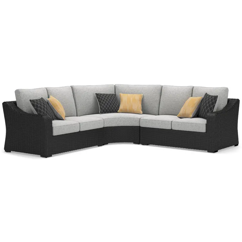 Signature Design By Ashley Beachcroft 3-Piece Outdoor Lounge Set – P792P1 1
