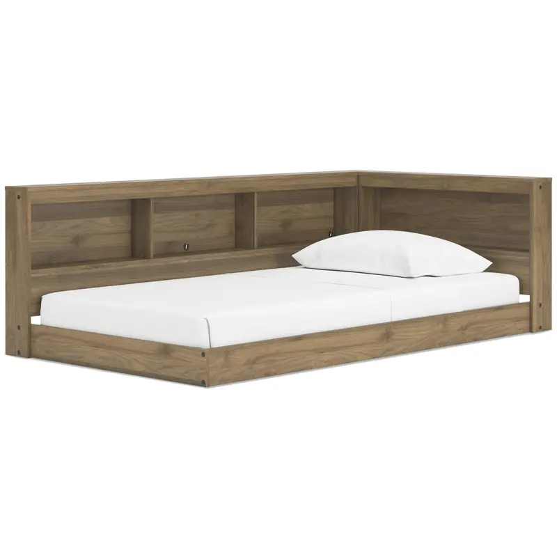 Signature Design By Ashley Deanlow Twin Bookcase Storage Bed – Eb1866B4 1