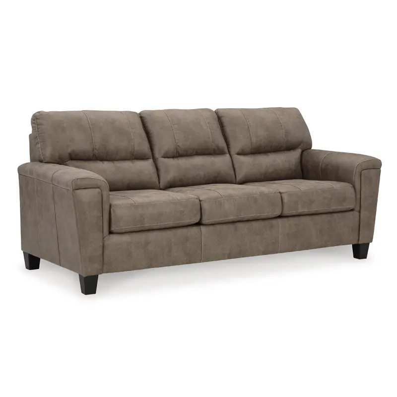 Signature Design By Ashley Navi Queen Sofa Bed With Memory Foam Mattress – 9400439 1