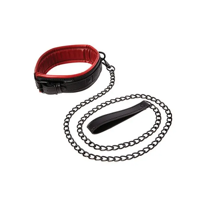 S&M - Saffron Leash And Collar (Black) 1