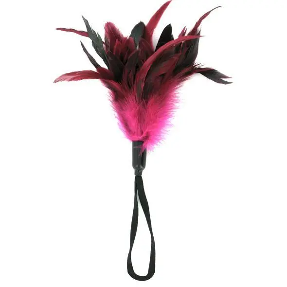 Sportsheets Rose Gold Pleasure Feather Tickler 1