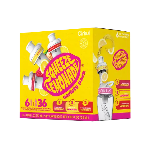 Squeeze Lemonade Flavor Cartridge Pack – Base Offering 1