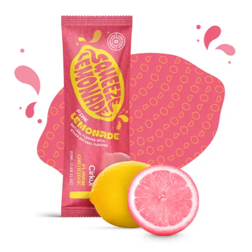 Squeeze Pink Lemonade Disposable Vape Cartridge 1