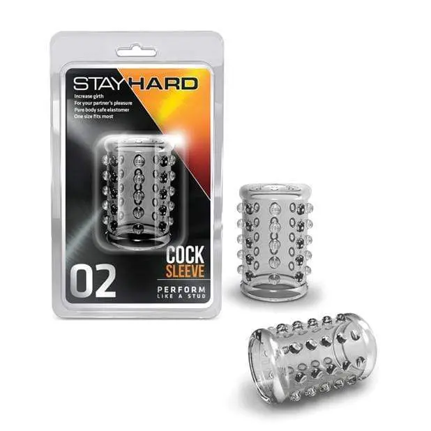 Stay Hard Transparent Cock Sleeve Model 02 – Smooth Fit Design 1