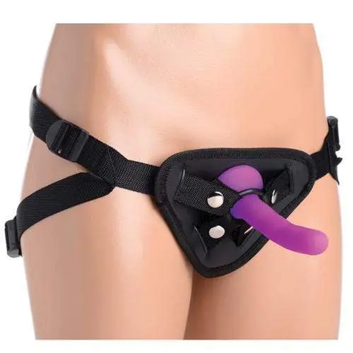Strap U Double G Deluxe Vibrating Dual-Stim Strap-On Kit 1