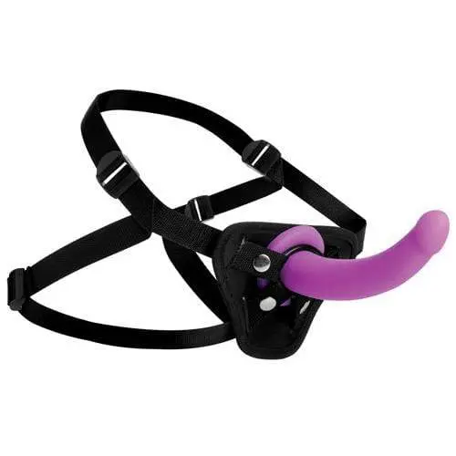 Strap U Navigator G-Spot Dildo With Reversible Strap-On Harness 1
