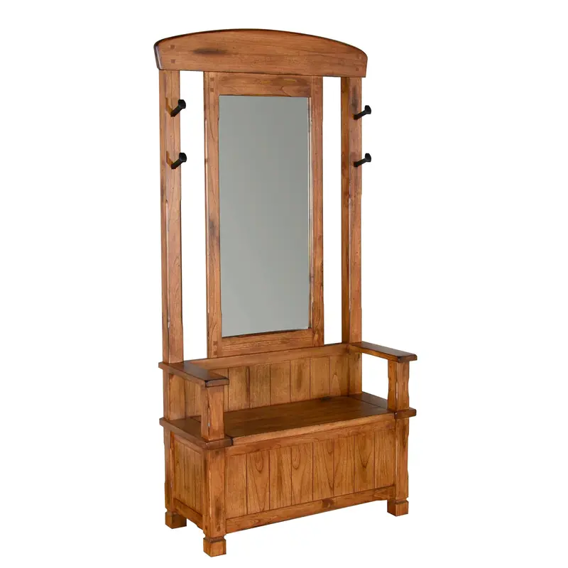 Sunny Designs Sedona Hall Tree With Bench (Model 2537Ro2 T/B) 1