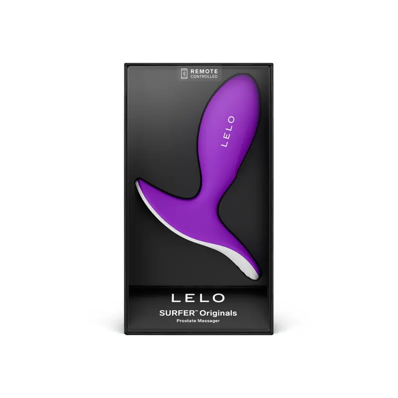 Surfer Prostate Massager By Lelo – Purple, App-Controlled Ergonomic Design For Targeted P-Spot Relief 1