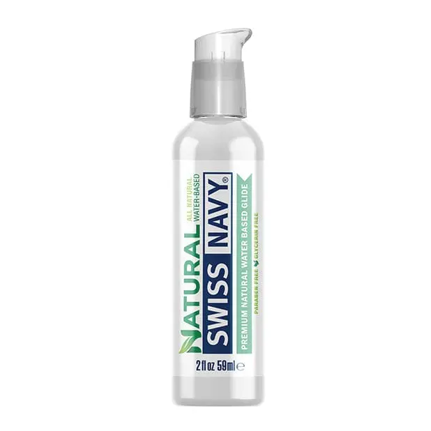 Swiss Navy All-Natural Water-Based Lubricant – Premium Glide Formula 2