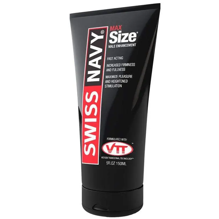 Swiss Navy Max Size Male Enhancement Cream – Clinically Formulated Growth Gel 3