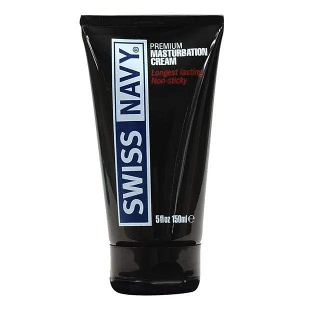 Swiss Navy Premium Masturbation Cream – Enriched Formula For Sensual Glide 1