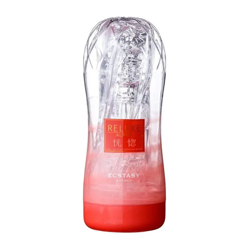 T-Best Reluxe Alpha Ecstasy – Ultra-Soft Stroker Sleeve (Clear) 1