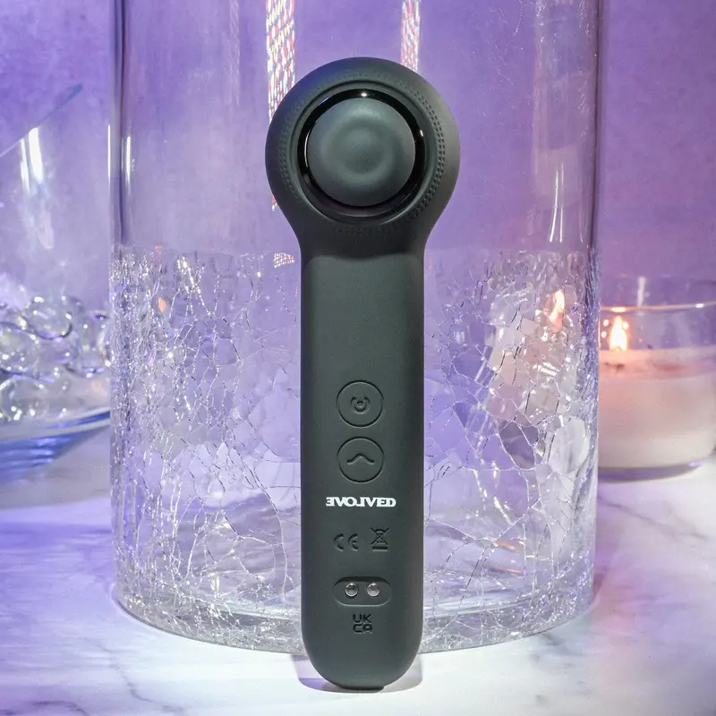 Tap Dance Clitoral Massager In Black – Evolved Targeted Vibration Tool 1