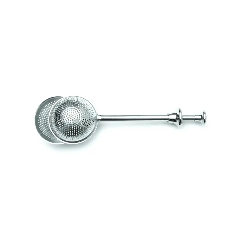 Tea Infuser With Retractable Stainless Steel Handle 1