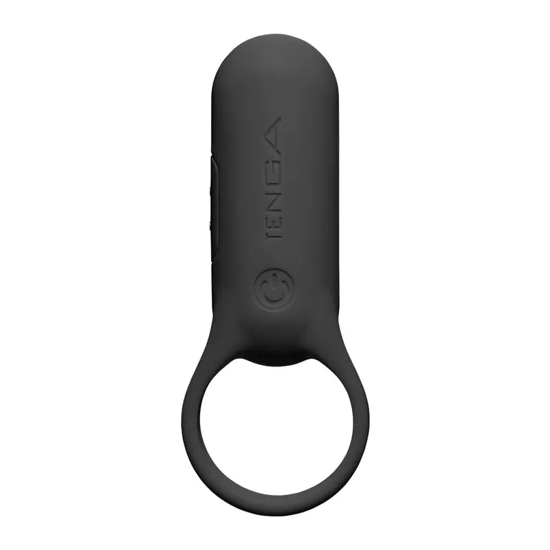 Tenga Pairing Plus Dual-Stim Cock Ring With Silent Vibration And Flexible Silicone Band 1