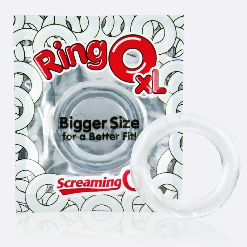 Thescreamingo Ringo Xl Clear Cock Ring – Extra-Large Fit 1