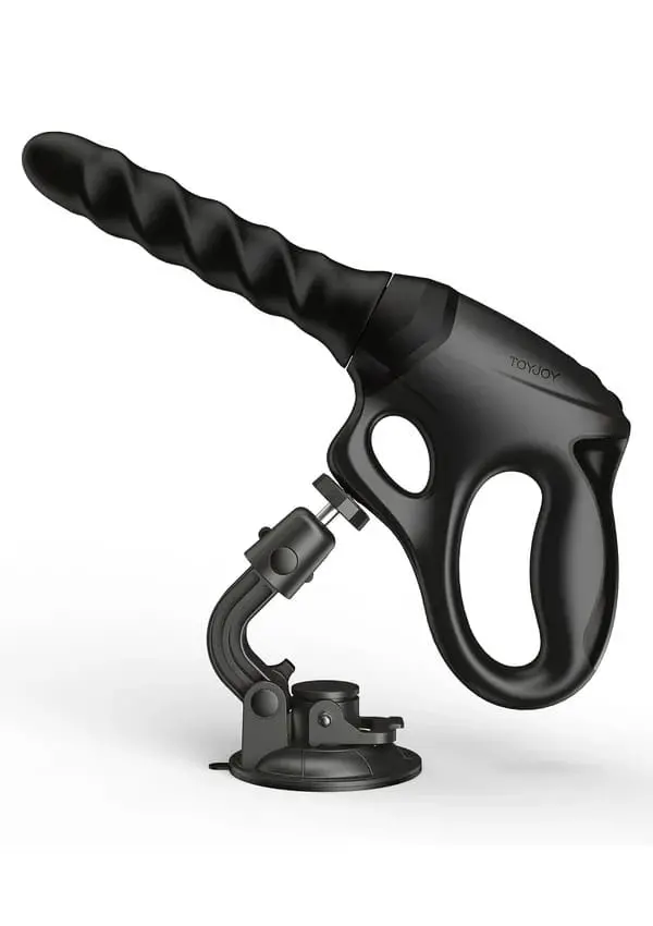 Toyjoy Cadence Pro+ Rotating Gun-Style Vibrator – Sleek Black Finish 1