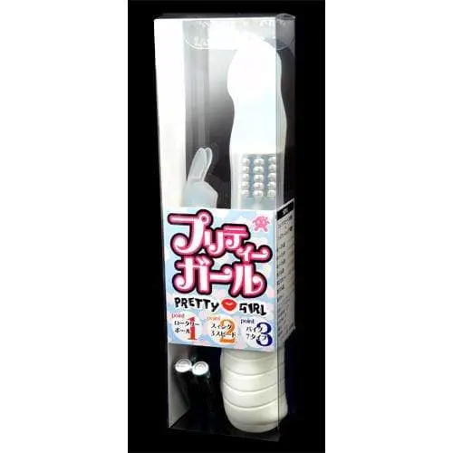 Toysheart Pretty Girl Rabbit Vibrator – Elegant White Dual-Stim Device 1