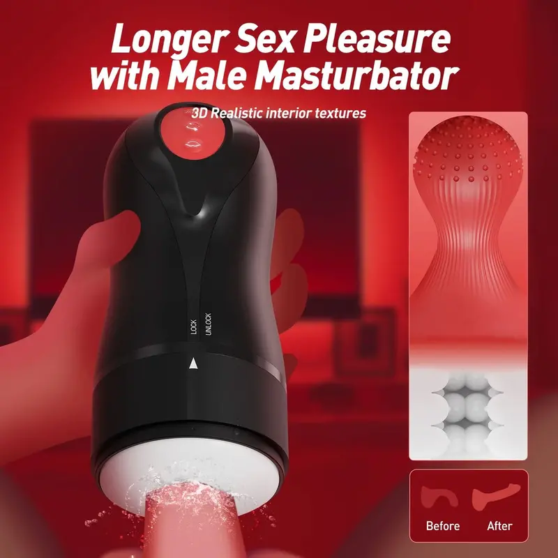 Tracy'S Dog - Relip Swirling & Tightening Male Blowjob Masturbator (Black) 1