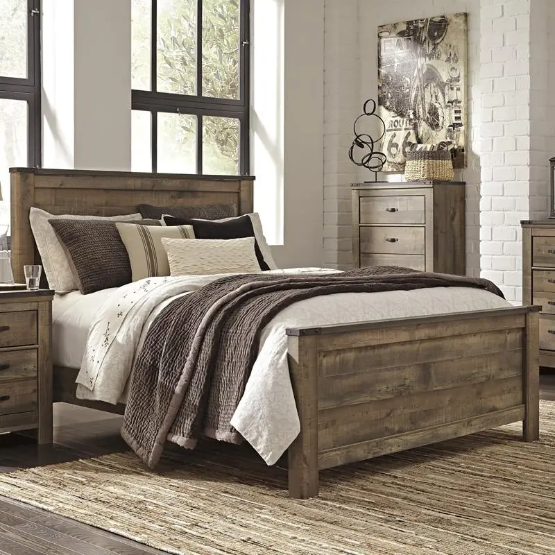 Trinell Queen Panel Bed With Storage Options By Signature Design By Ashley 1