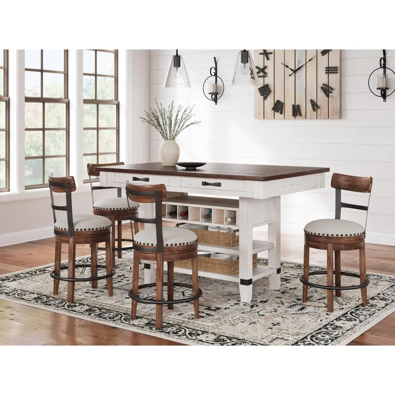 Valebeck Expanded 5-Piece Counter-Height Dining Set By Signature Design By Ashley 1