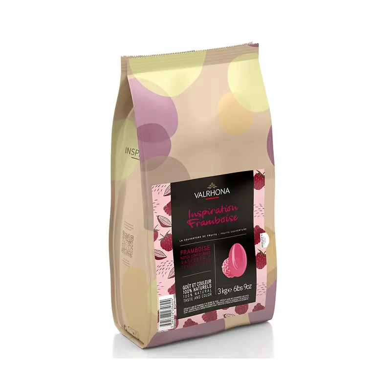 Valrhona Framboise Inspiration Couverture Chocolate – 3Kg 1