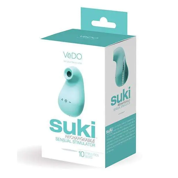 Vedo Suki Rechargeable Clitoral Air Stimulator – Whisper-Quiet Sensual Vibrator 1
