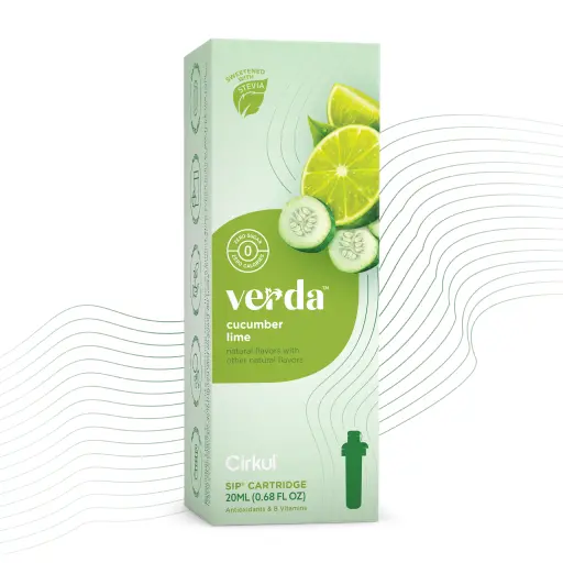 Verda Cucumber Lime Refreshing Beverage 1