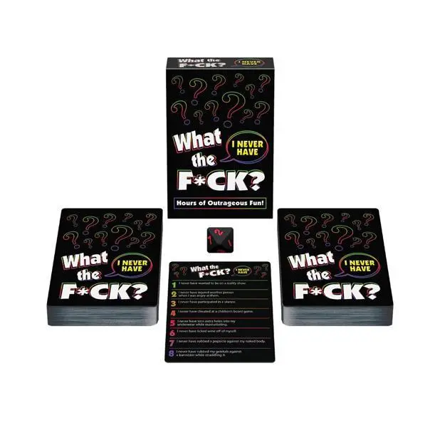What The F*Ck I Never Have – Kheper Games Adult Party Card Set 1