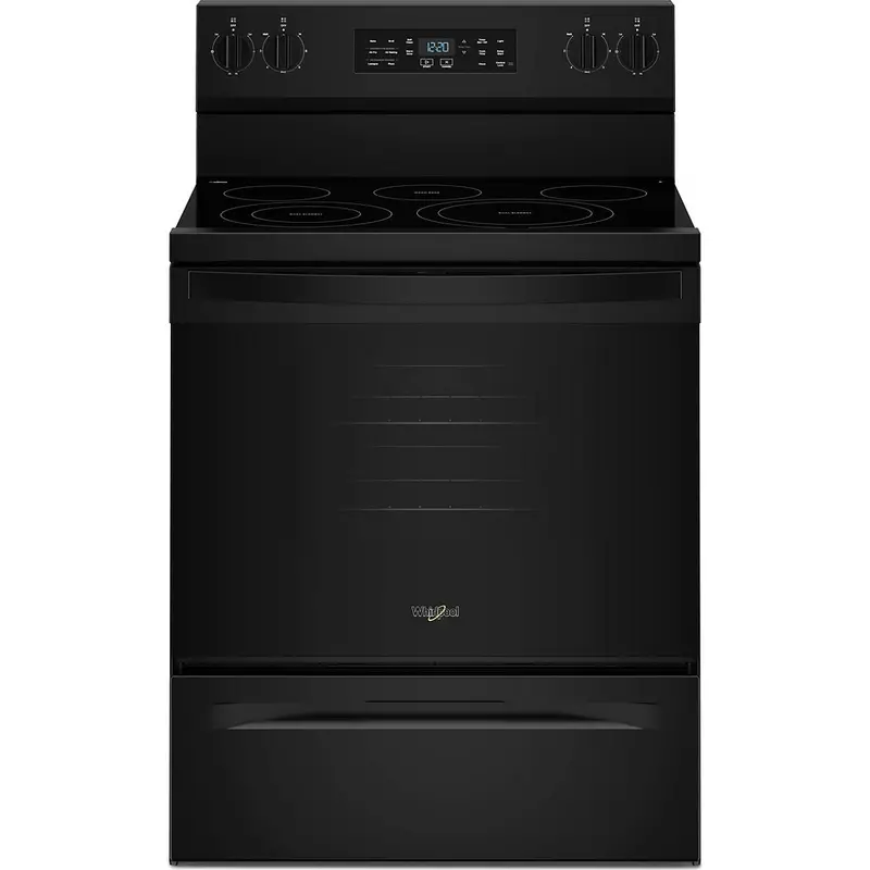 Whirlpool 30-Inch Electric Range With Advanced Air Cooking – Ywfes5730Sb 1