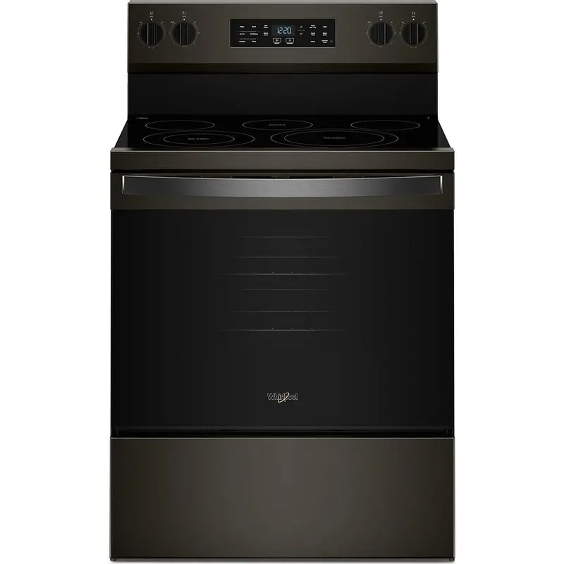 Whirlpool 30-Inch Electric Range With Air Cooking Technology – Ywfes5730Sv 1