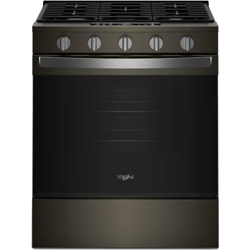 Whirlpool 30-Inch Wi-Fi-Connected Slide-In Gas Range With Sealed Burners – Model Wsgs5030Sv 1