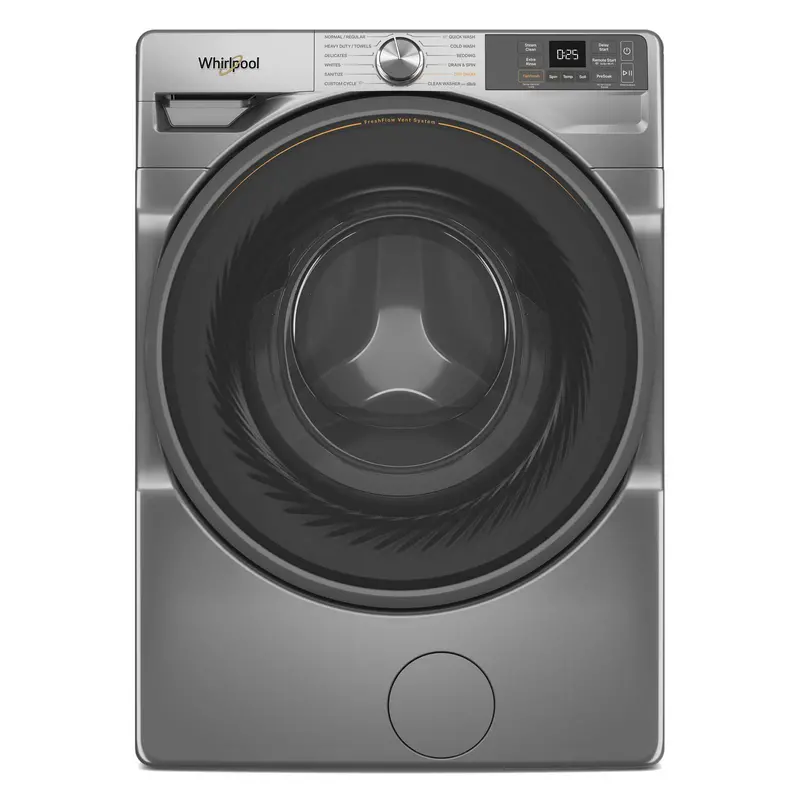 Whirlpool 5.2 Cu. Ft. Smart Front-Load Washer With Freshflow™ Vent – Model Wfw5720Rr 1