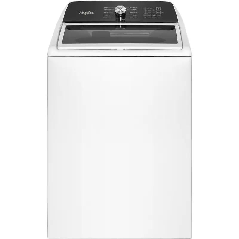 Whirlpool 5.3 Cu. Ft. High-Capacity Top-Loading Washer With Load & Go Dispenser – Model Wtw5020Sw 1