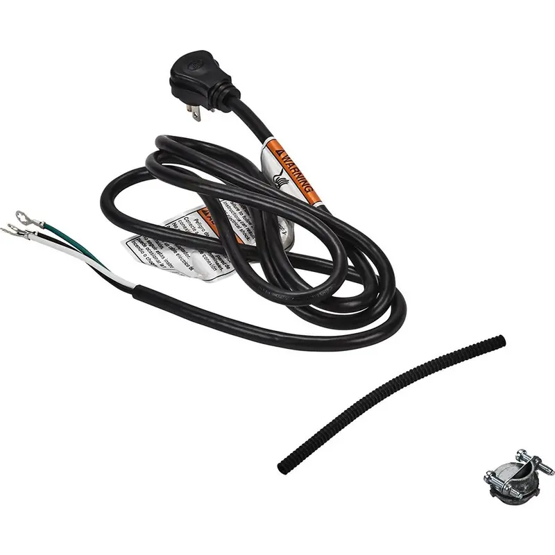 Whirlpool Right-Angle Dishwasher Power Cord Kit (W11365014) 1
