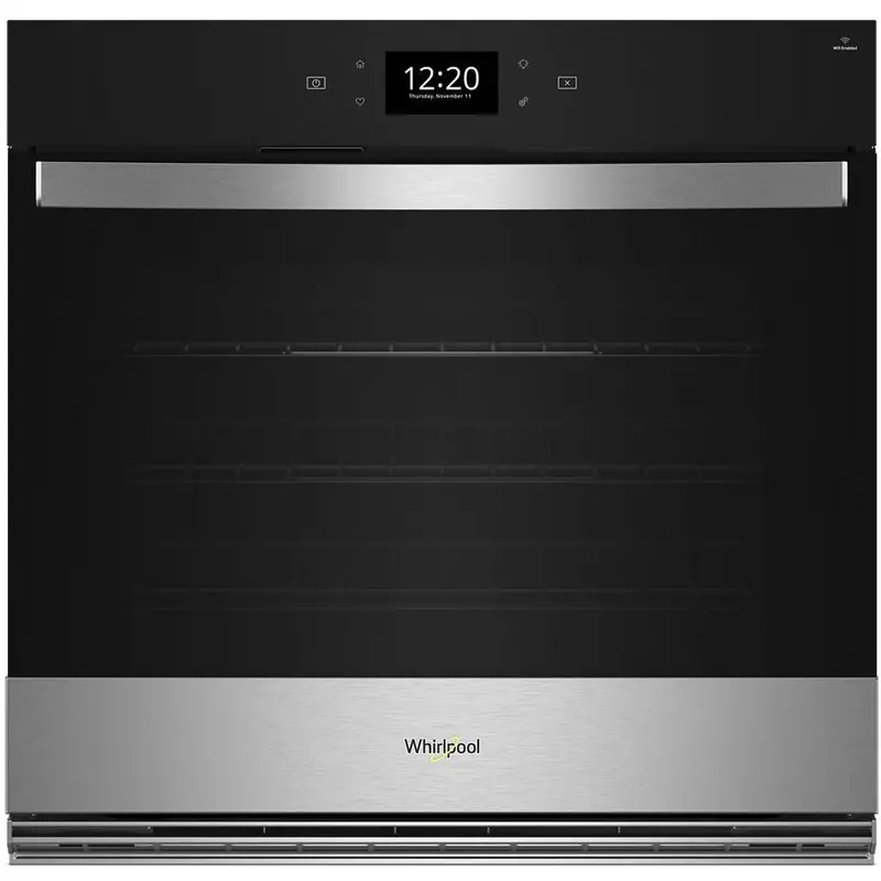 Whirlpool Woes7027Pz 27-Inch Single Wall Oven With Air Fry Mode 1