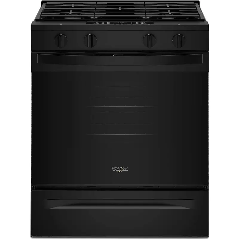 Whirlpool Wsgs3330Tb 30" Slide-In Gas Range With Wi-Fi Connectivity 1