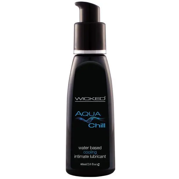 Wicked Aqua Chill – Cooling Water-Based Lubricant, 2 Oz 1