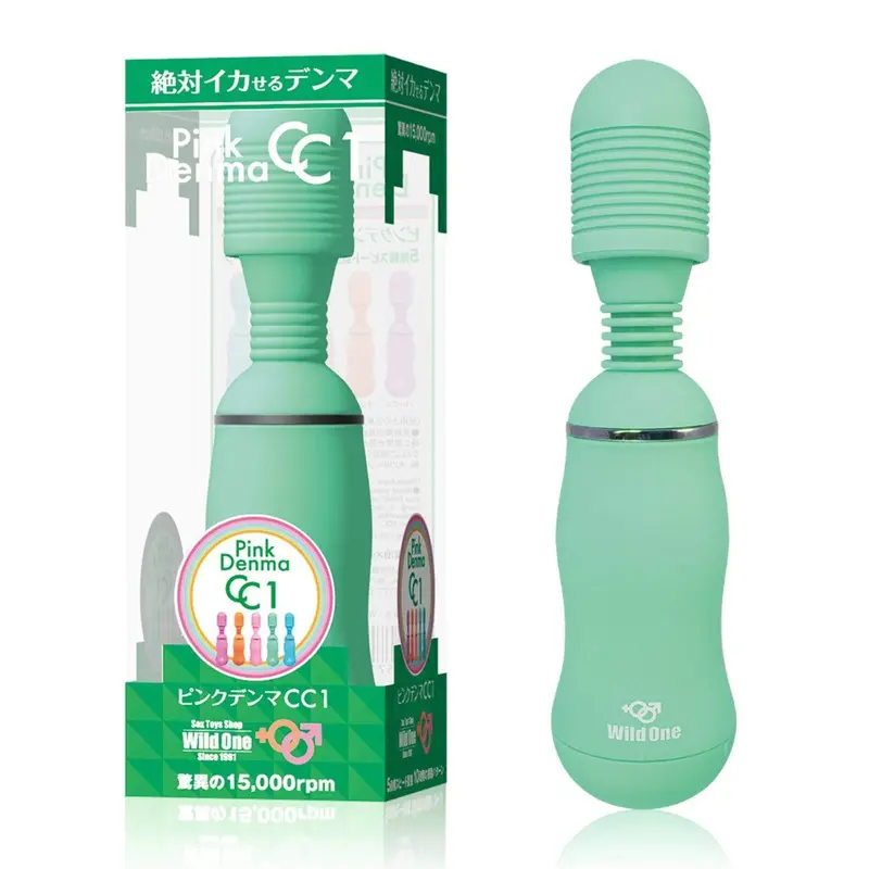 Wild One Denma Cc1 Pink Wand Massager – Green Edition 1
