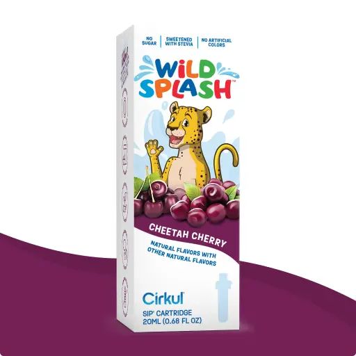 Wild Splash Cheetah Cherry Sip Flavor 1